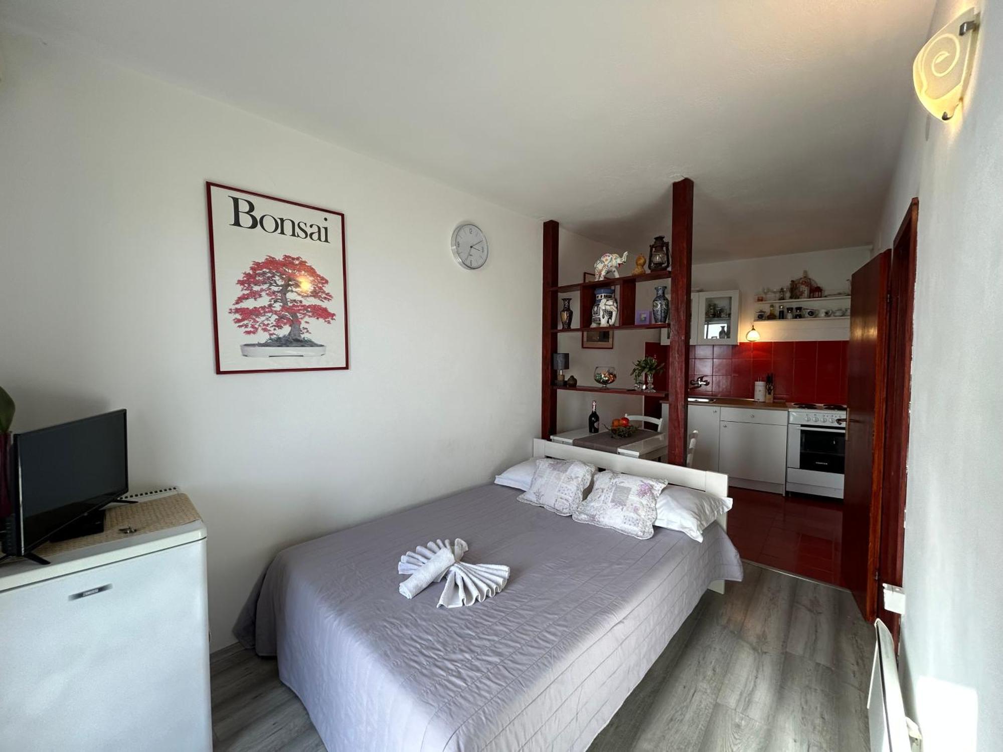 Seafront Studio Apartment+Balcony Podgora Εξωτερικό φωτογραφία